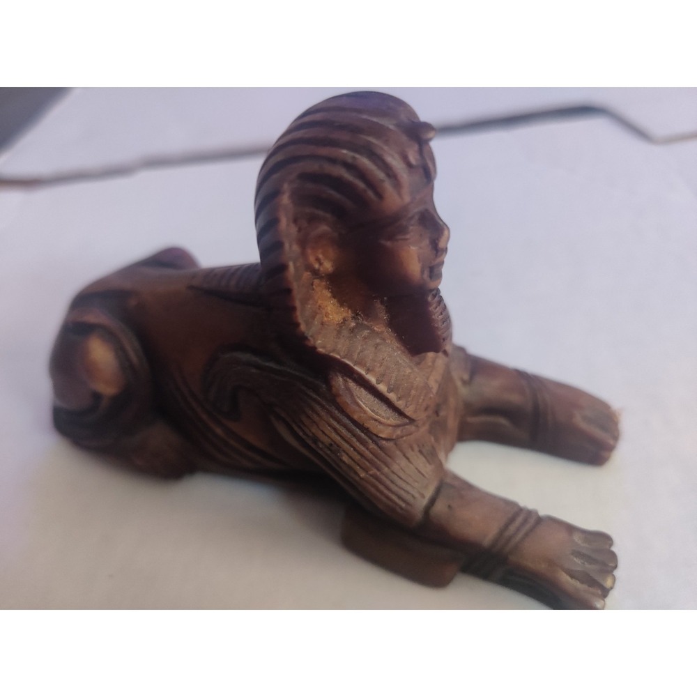 Vintage Collectibles Egyptian Sphinx Figurine Statue, Provenance: